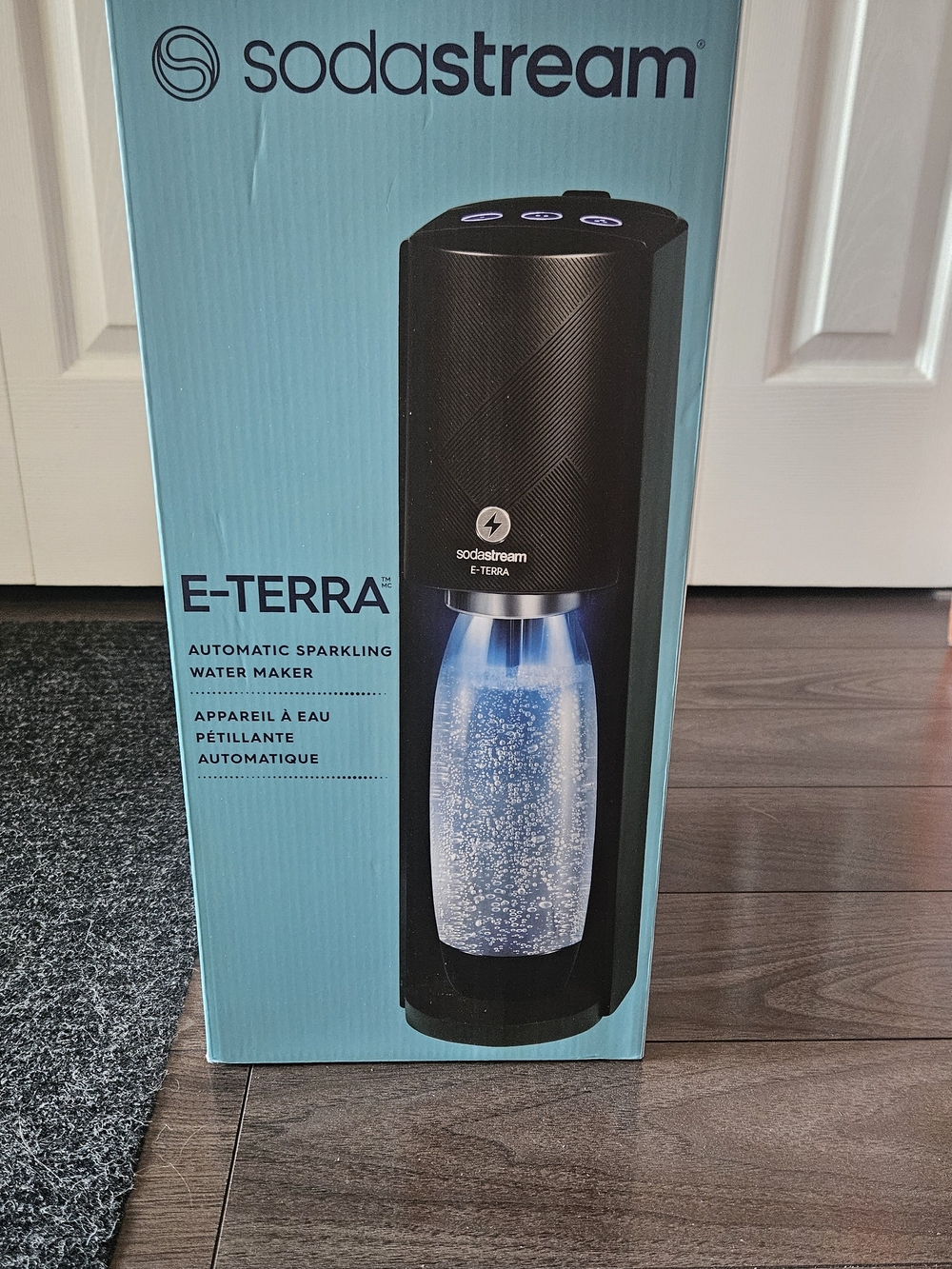 SodaStream E-Terra Automatic Sparkling Water Maker - Black